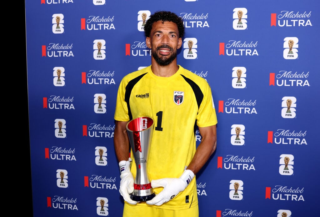 Cape Verde goalkeeper Vozinha (Josimar Dias).