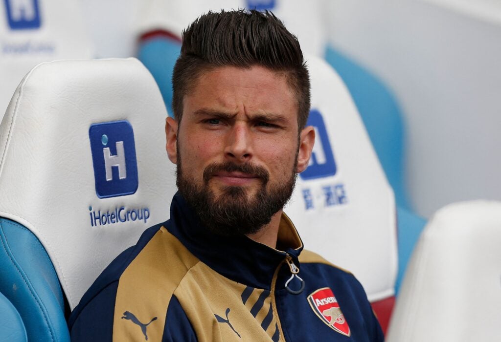 Arsenal striker Olivier Giroud.