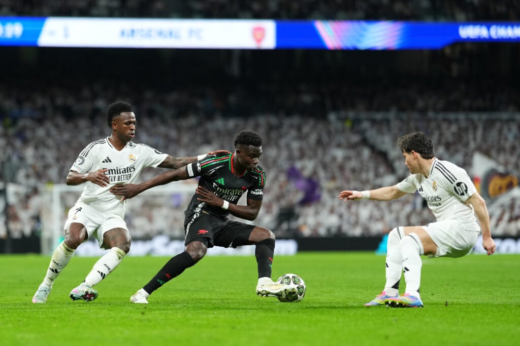 Real Madrid C.F. v Arsenal FC - UEFA Champions League 2024/25 Quarter Final Second Leg