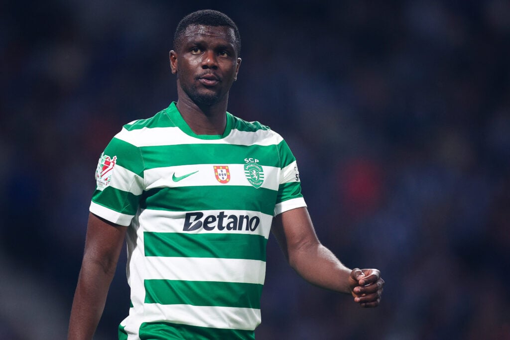 Ousmane Diomande in action for Sporting CP