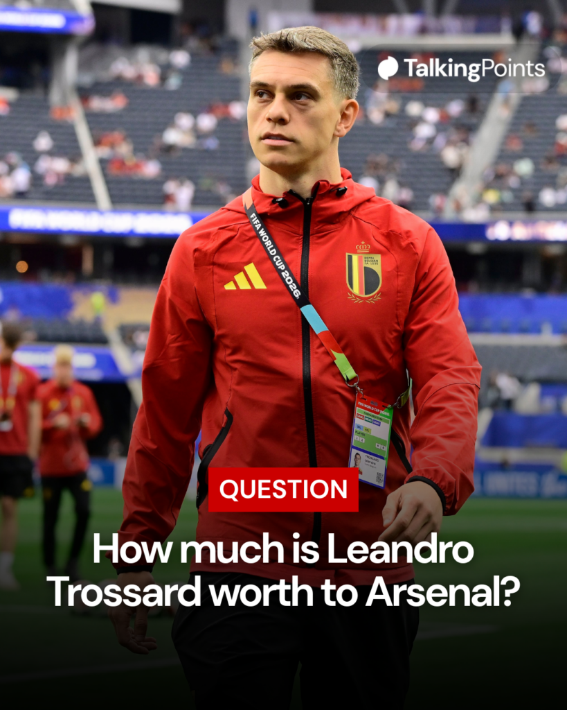 Arsenal's Leandro Trossard value